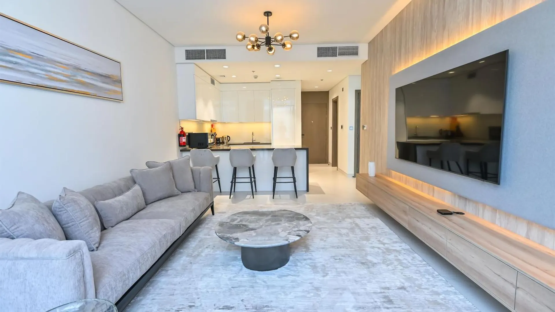 1Br Close To Crystal Lagoon In District One Meydan Dubai Daire